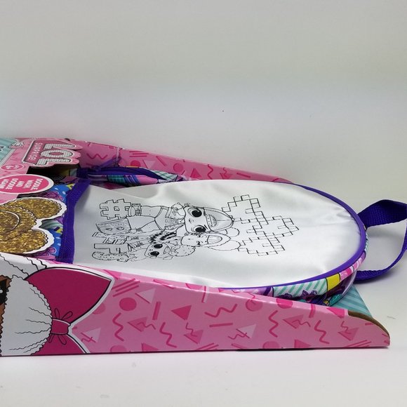 L.O.L.Surprise! L.O.L Colour Your Own Doodle Backpack , 4 Markers - Picture 4 of 10